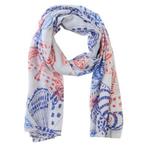 Laura Scott Modieus sjaaltje met speelse, Kleding | Dames, Mutsen, Sjaals en Handschoenen, Verzenden, Nieuw