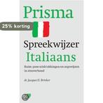 Prisma Spreekwijzer Italiaans / Spreekwijzer 9789027412171, Verzenden, Gelezen, Jacques H. Brinker