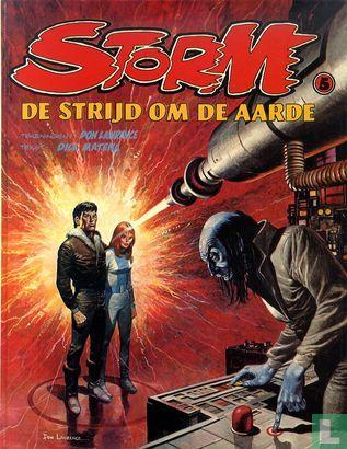 Storm [Lawrence e.a.] - De strijd om de aarde - 1980, Boeken, Stripboeken, Zo goed als nieuw, Eén stripboek, Verzenden