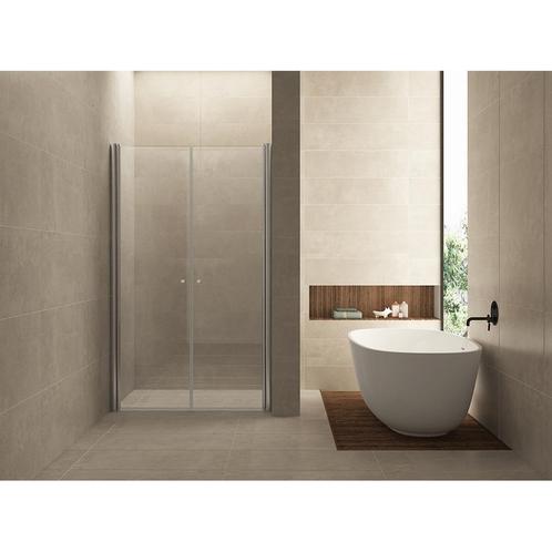 Wiesbaden Douchedeur | 2 Pendeldeuren | 80x200cm | 6mm NANO, Doe-het-zelf en Verbouw, Sanitair, Douche, Nieuw, Chroom, Ophalen of Verzenden