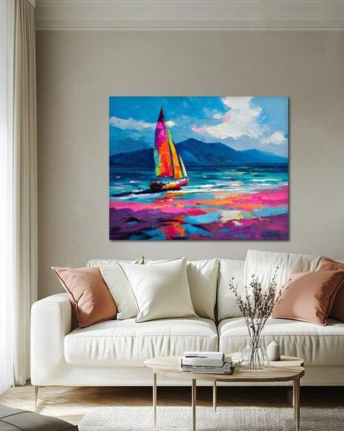 Michael Mey - Vivid Sails - XL, Antiek en Kunst, Kunst | Schilderijen | Modern