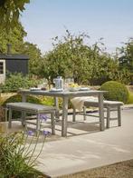 Picknicktafel Dining Set Ravello Acaciahout 100% FSC Grijs, Verzenden, Nieuw