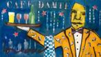 Herman Brood | Giclée: Cafe Dante | Afmeting: 160cm x 90cm, Antiek en Kunst, Kunst | Overige Kunst, Verzenden