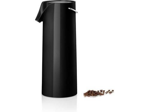 Eva Solo - Thermoskan met Pomp 1,8 liter - Kunststof - Zwart, Witgoed en Apparatuur, Koffiezetapparaten, Zo goed als nieuw, Verzenden