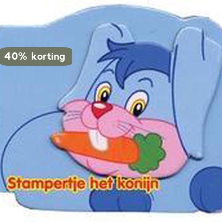 Stampertje het konijn - Blokboekje / BLOKBOEKJE Auteur, Boeken, Kinderboeken | Baby's en Peuters, Gelezen, Verzenden