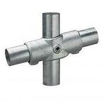 Buiskoppeling Kruisstuk Ø 33,7 mm Zink