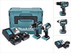 Makita DLX2289TJ combiset - DDF485 18v Boor- en, Verzenden, Zo goed als nieuw