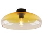 Moderne plafonnière amber, Arif, Huis en Inrichting, Lampen | Plafondlampen, Ophalen of Verzenden, Nieuw, Glas, Modern
