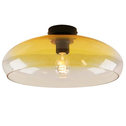 Moderne plafonnière amber, Arif, Huis en Inrichting, Lampen | Plafondlampen, Nieuw, Glas, Ophalen of Verzenden
