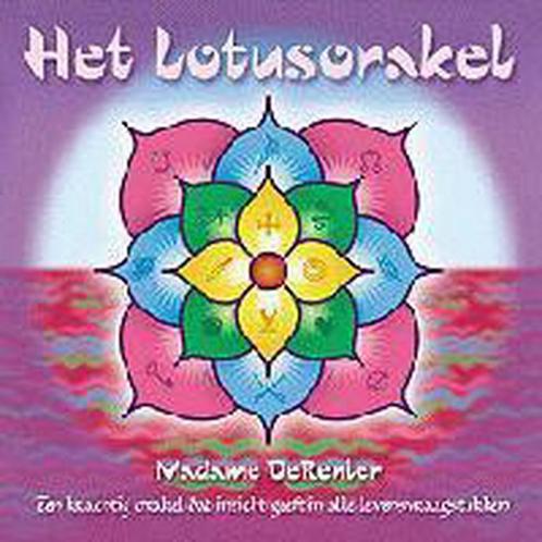 Lotus Orakel 9789063785345 M. DeRenier, Boeken, Esoterie en Spiritualiteit, Zo goed als nieuw, Verzenden