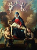 Flämische School (XVII), Navolger van - Pieta`