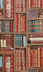 Stof voor antieke exclusieve bibliotheek in gobelin,