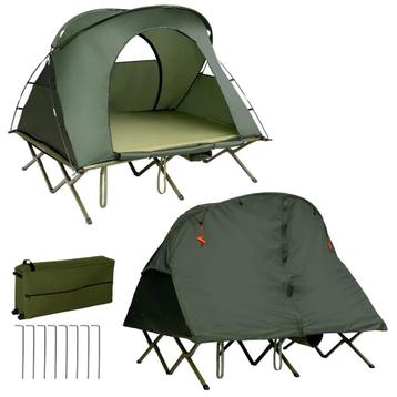 Trendmix 4-in-1 Opvouwbare Cot Camping Tent - Verhoogde beschikbaar voor biedingen