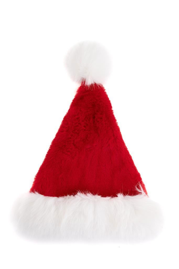 Luxe Kerstmuts Baby Rood Bont Wit Nepbont 0 tot 1 Jaar Omtre, Diversen, Kerst, Nieuw, Ophalen of Verzenden