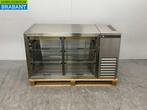 RVS Koelvitrine Gebaksvitrine 140 cm 230V Horeca, Zakelijke goederen, Horeca | Keukenapparatuur, Ophalen of Verzenden, Gebruikt