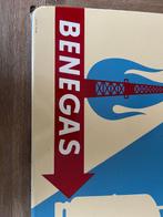 Langcat Bussum - Benegas - Emaille bord - Metaal