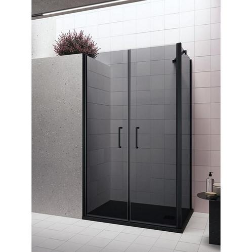 Douchecabine Lacus Giglio Evo Saloon 2 Klapdeuren Rookglas, Doe-het-zelf en Verbouw, Sanitair, Douche, Nieuw, Ophalen of Verzenden