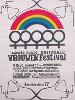 tweede echte nationale vrouwenfestival - versie 2 (Posters), Verzamelen, Posters, Verzenden, Nieuw, Overige onderwerpen, Met lijst