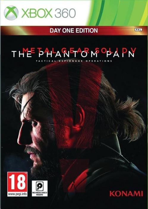 Metal Gear Solid 5 the Phantom Pain Day One Edition (Xbox..., Spelcomputers en Games, Games | Xbox 360, Gebruikt, Vanaf 12 jaar