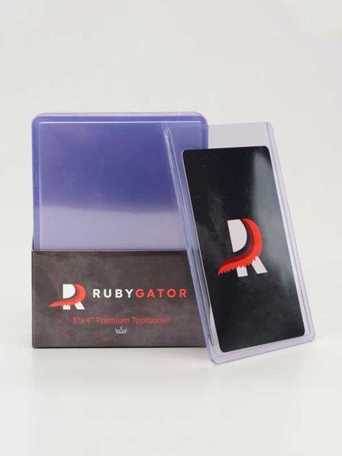 RubyGator - Premium Toploaders, Hobby en Vrije tijd, Verzamelkaartspellen | Pokémon, Nieuw, Verzenden