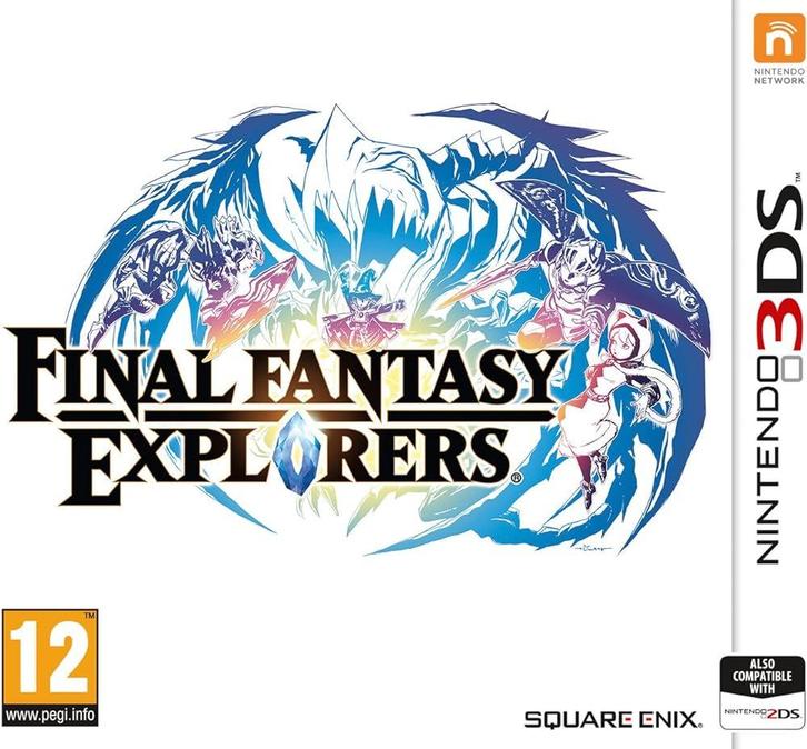 3DS Final Fantasy Explorers, Spelcomputers en Games, Games | Nintendo 2DS en 3DS, Zo goed als nieuw, Verzenden