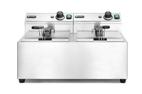 Hendi Profi Line Friteuse – 2x 8L | 16L | 230v/7000w | 605x4, Zakelijke goederen, Horeca | Keukenapparatuur, Nieuw in verpakking