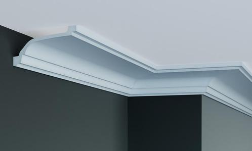 Kroonlijst P836 (124 x 58 mm), polyurethaan, lengte 2 m, Doe-het-zelf en Verbouw, Plinten en Afwerking, Nieuw, Ophalen of Verzenden