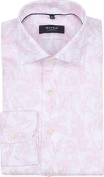 Olymp Signature Twill Overhemd Print Lichtroze maat 44 Heren, Verzenden, Nieuw, Roze, OLYMP