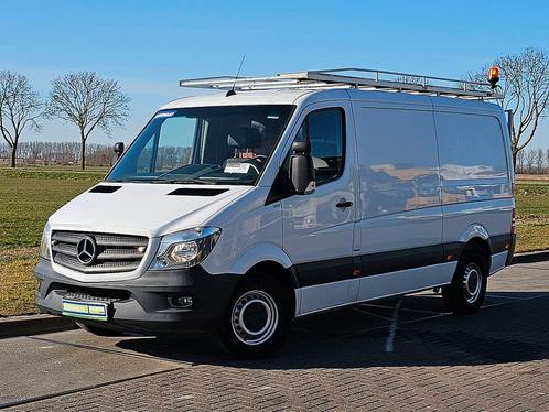 Zakelijke Lease |  Mercedes-Benz Sprinter 314 2.2 CDI 366, Auto's, Bestelauto's, Onderhoudsboekje, Lease, Grijs, Automaat, Wit