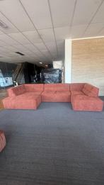 Holly U Bank 3 elementen donker oranje brique hoekbank sofa, Ophalen, Hoekbank, Brique U Bank, Vierpersoons of meer