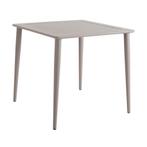 *WOONWINKEL* Lavis Linde Tuintafel Vierkant Khaki, Verzenden, Nieuw