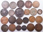 Wereld. Lot of 23pcs 19-20th Century (Zonder Minimumprijs), Postzegels en Munten, Munten | Europa | Niet-Euromunten