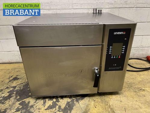 RVS Leventi Booster Oven met magnetronfunctie Heteluchtoven, Zakelijke goederen, Horeca | Keukenapparatuur, Gebruikt, Ophalen of Verzenden