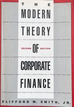 The Modern Theory of Corporate Finance, Boeken, Ophalen of Verzenden, Nieuw