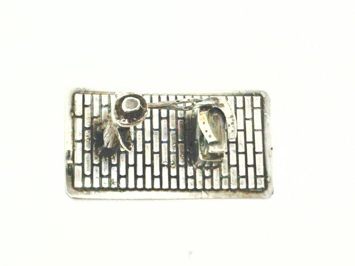 Miniatuur beeldje - horseshoe - .925 zilver, Antiek en Kunst, Antiek | Goud en Zilver