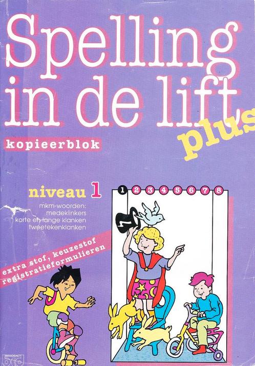 Spelling in de Lift Plus kopieerblok niveau 1, Boeken, Schoolboeken, Nieuw, Verzenden
