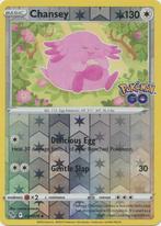 Chansey 051/078 Reverse Holo Pokémon Go, Hobby en Vrije tijd, Verzamelkaartspellen | Pokémon, Ophalen of Verzenden, Nieuw, Losse kaart