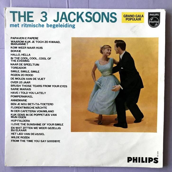 3 Jacksons – The 3 Jacksons Met Ritmische Begeleiding (1-10, Cd's en Dvd's, Vinyl | Wereldmuziek, Ophalen of Verzenden