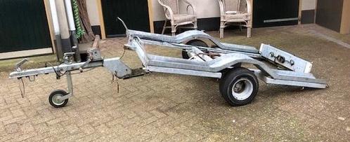 motoraanhanger neerlaatbaar met nieuwe banden, Auto diversen, Aanhangers en Bagagewagens, Gebruikt, Ophalen