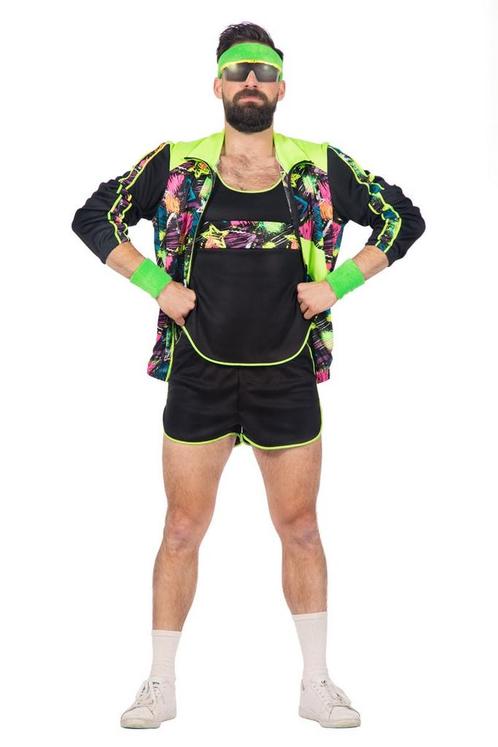 Aerobics Outfit 80S Heren, Kleding | Heren, Carnavalskleding en Feestkleding, Nieuw, Verzenden