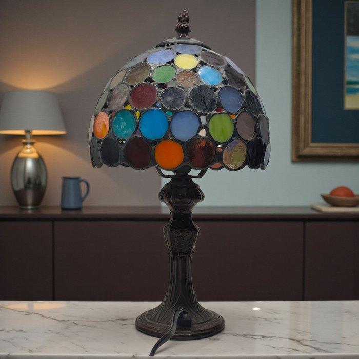 Lamp - Glas, Metaal - Tiffany Style, Huis en Inrichting, Overige Huis en Inrichting