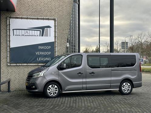 Renault Trafic 2.0 dCi L2H1 DC*AUTOMAAT*LEDER*ECC*NAVI*2xSCH, Auto's, Bestelauto's, Onderhoudsboekje, Lease, Zwart, Automaat, Overige kleuren