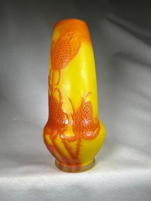 Delatte - Vaas - Glas, Antiek en Kunst, Antiek | Glas en Kristal