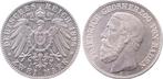 Duitsland 2 Mark Friedrich Baden 1898 G schoener Praegegl..., Verzenden