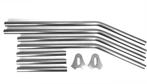 Hardtail Buizen Kit , Blank Staal , 30mm , 19mm as, Motoren, Verzenden, Nieuw