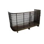 Openhaard accessoire - Victorian brass and Mesh wirework -, Antiek en Kunst