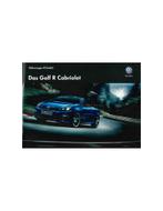 2013 VOLKSWAGEN GOLF R CABRIOLET BROCHURE DUITS, Boeken, Nieuw, Volkswagen, Author