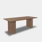 Tafel Rechthoekig Eikenhout  Half Rond  140x90, Huis en Inrichting, Tafels | Eettafels, Nieuw