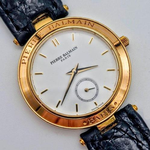 Pierre Balmain - Ladies 18k Gold - Dames - 1990-1999, Sieraden, Tassen en Uiterlijk, Horloges | Heren