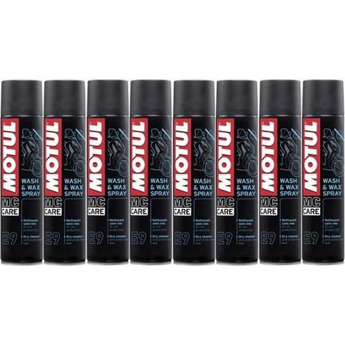Motul E9 Wash Wax Spray 8 X 400Ml, Auto diversen, Onderhoudsmiddelen, Verzenden